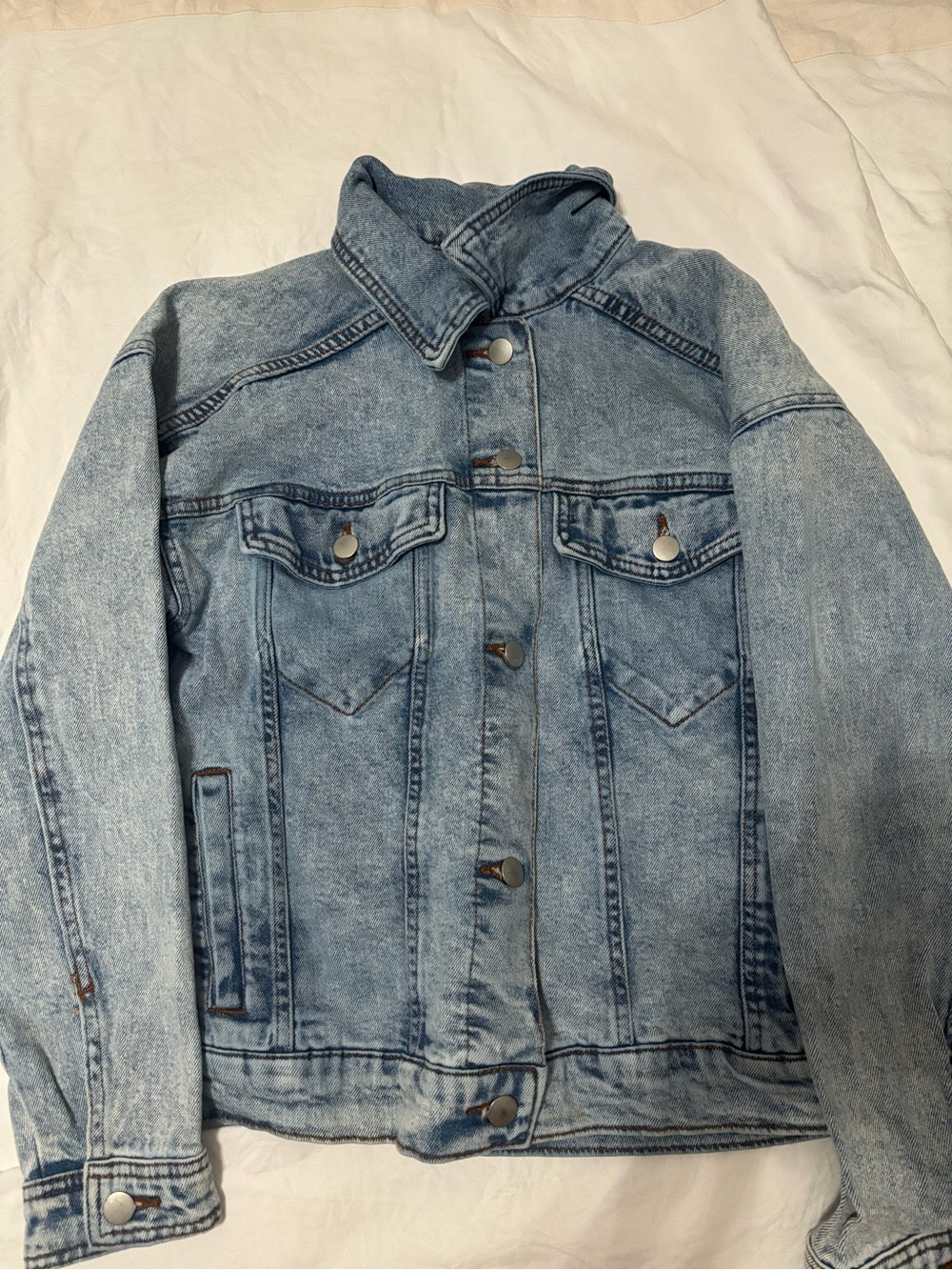 wild fable Light Wash Blue Denim Jacket